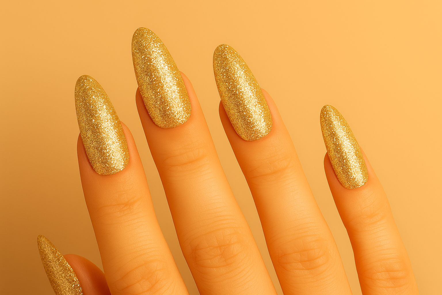Glitter Sparkle Nails