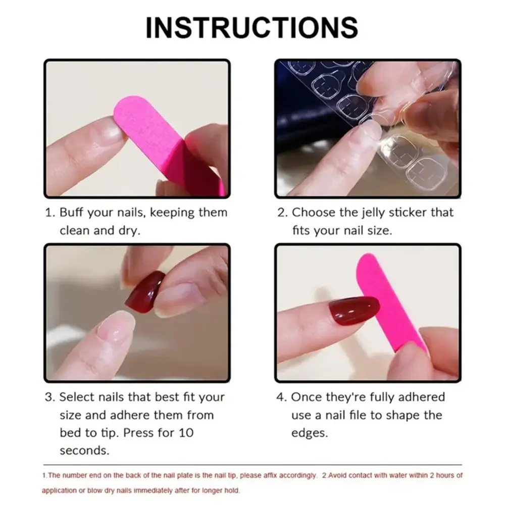 10pcs Strawberry Bloom – Almond Pink Aurora 3D Press‑On Gel Nails – Luxury Reusable Nail Set | Nails Luxe - Image 8